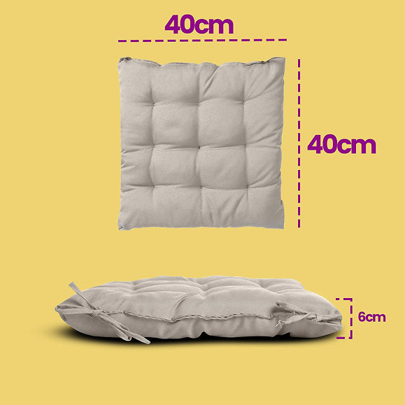 🪑 Assento para Cadeira 40x40cm Oxford - Cores Sortidas