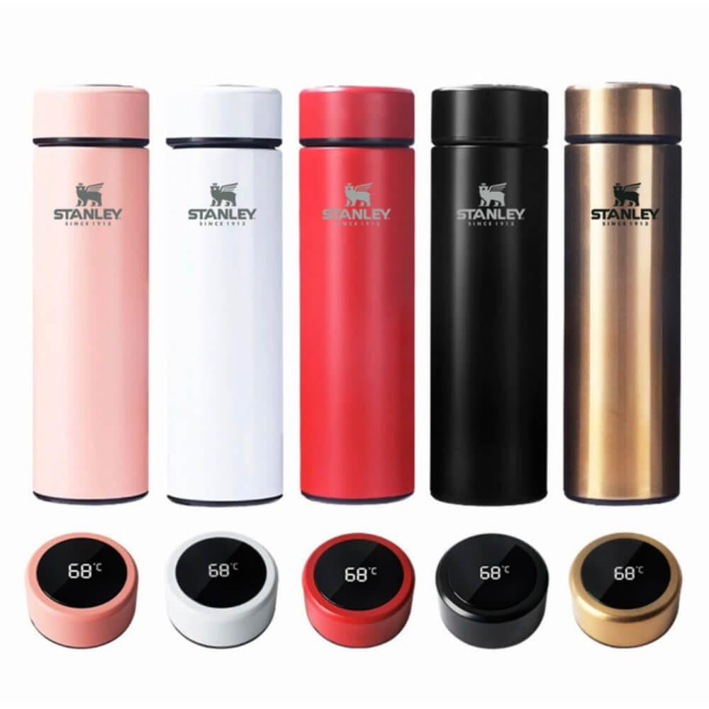 ☕ Garrafa Térmica com Visor Digital de Temperatura