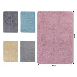 🪟 Tapete Dot Bathmat 40x60cm - Antiderrapante Cores Sortidas