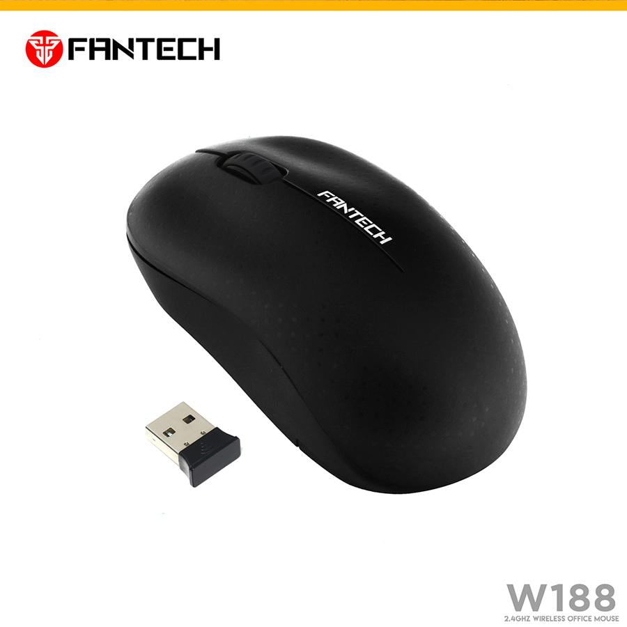 🖱️ Mouse Sem Fio Silencioso Fantech W188 - 1200 DPI Ergonômico