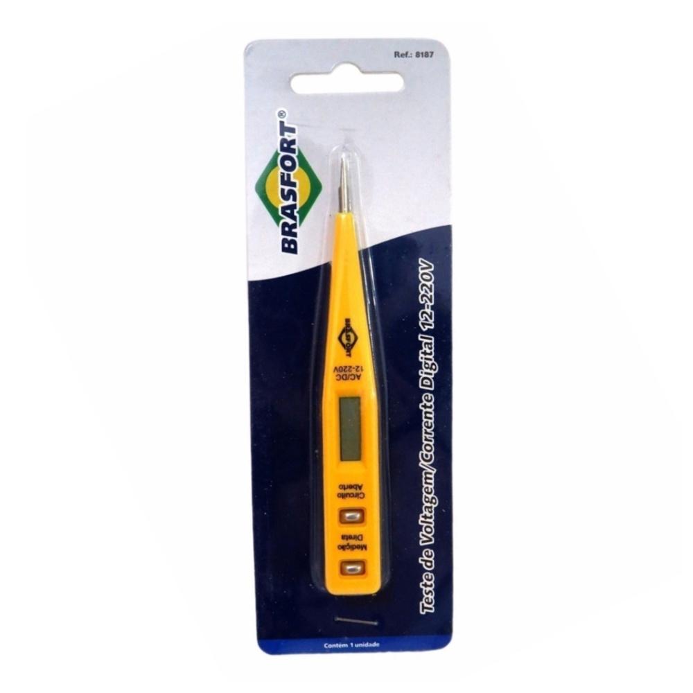 ⚡ Caneta Detectora Tensão Chave Teste 12-220V