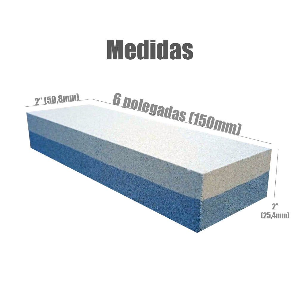 🔪 Pedra para Afiar Amolar Faca Brasfort