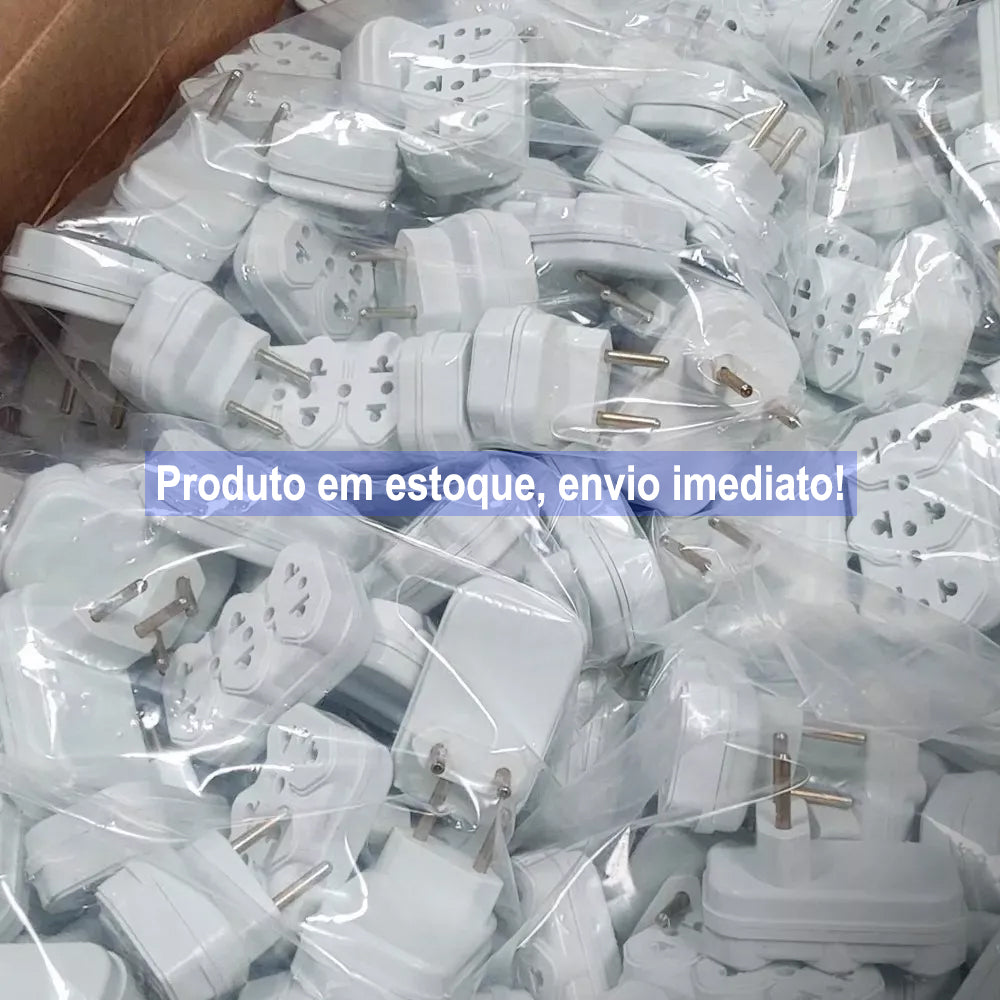 🔌 Kit 3 Adaptadores 3 Tomadas 10A/20A/10A