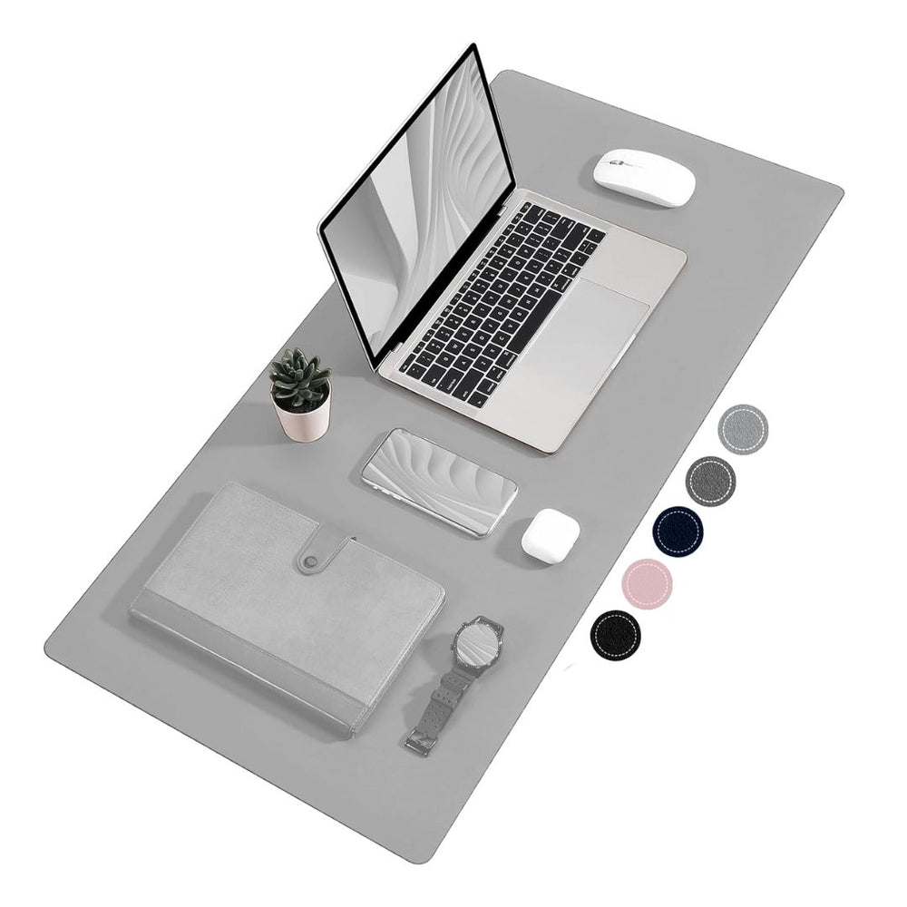💼 Desk Pad Couro 90x40cm À Prova D'Água - Mesa Protegida e Elegante