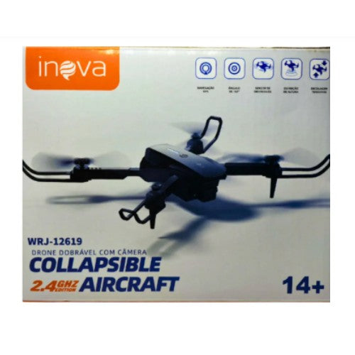 🛸 Drone KAWRJ11 com Câmera HD - Controle por App + Retorno Automático