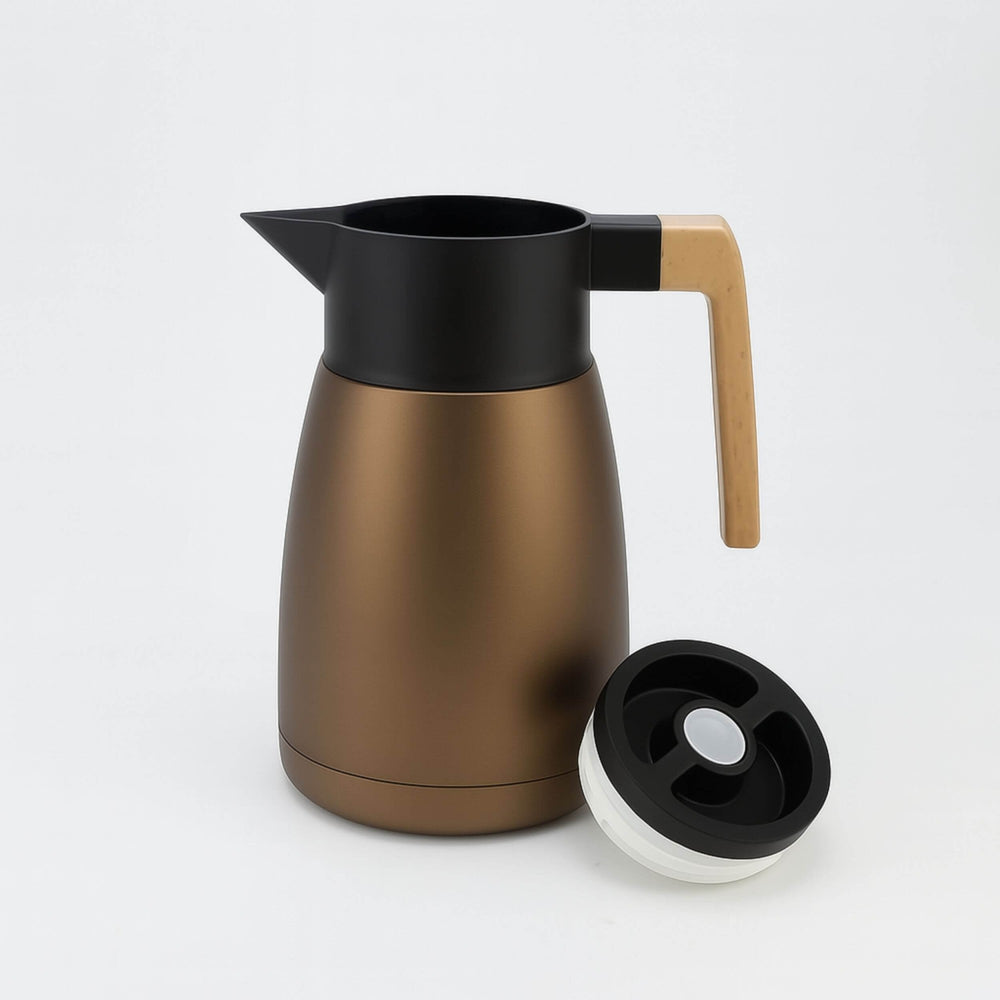 ☕ Garrafa Térmica Café 1L Premium - 3 Cores