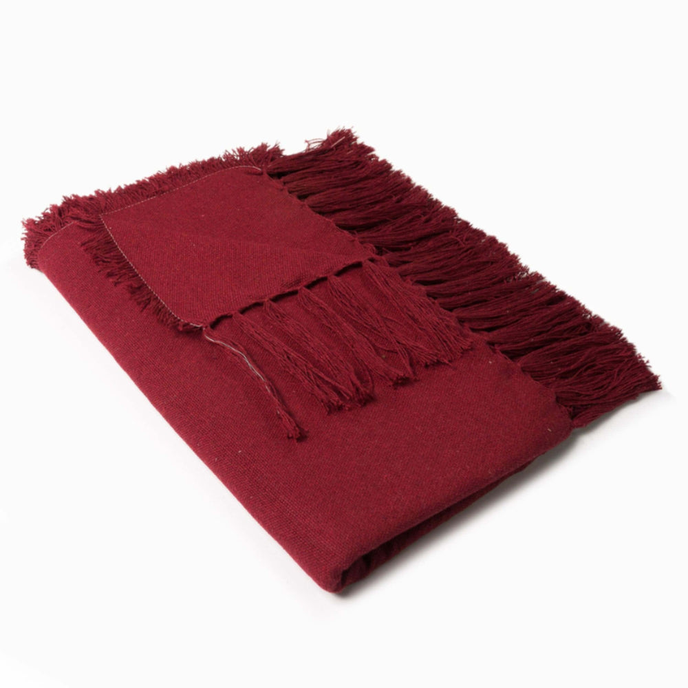 🛋️ Manta Solid para Sofá 1,40x1,80m Algodão - Sofisticada
