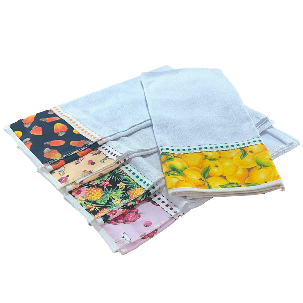 🧽 Pano de Prato Luma Algodão Absorvente - Vários Kits