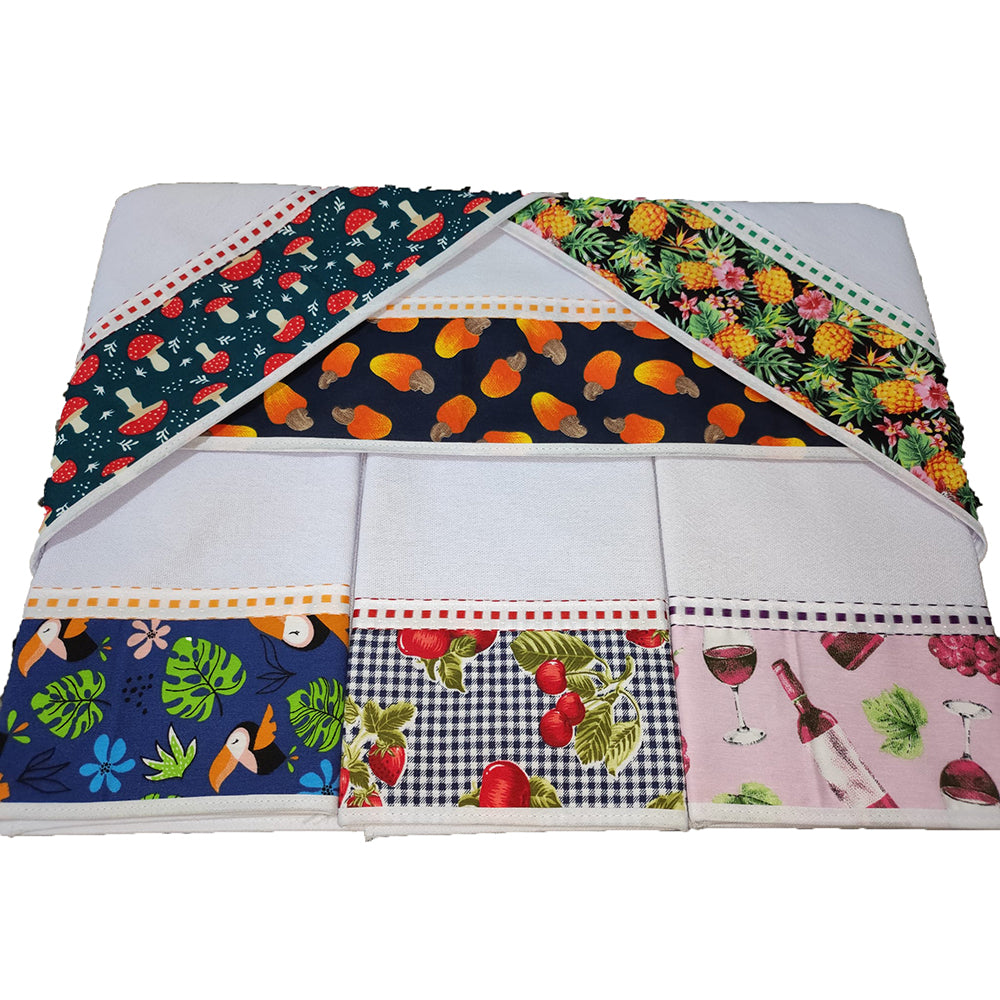 🧽 Pano de Prato Luma Algodão Absorvente - Vários Kits