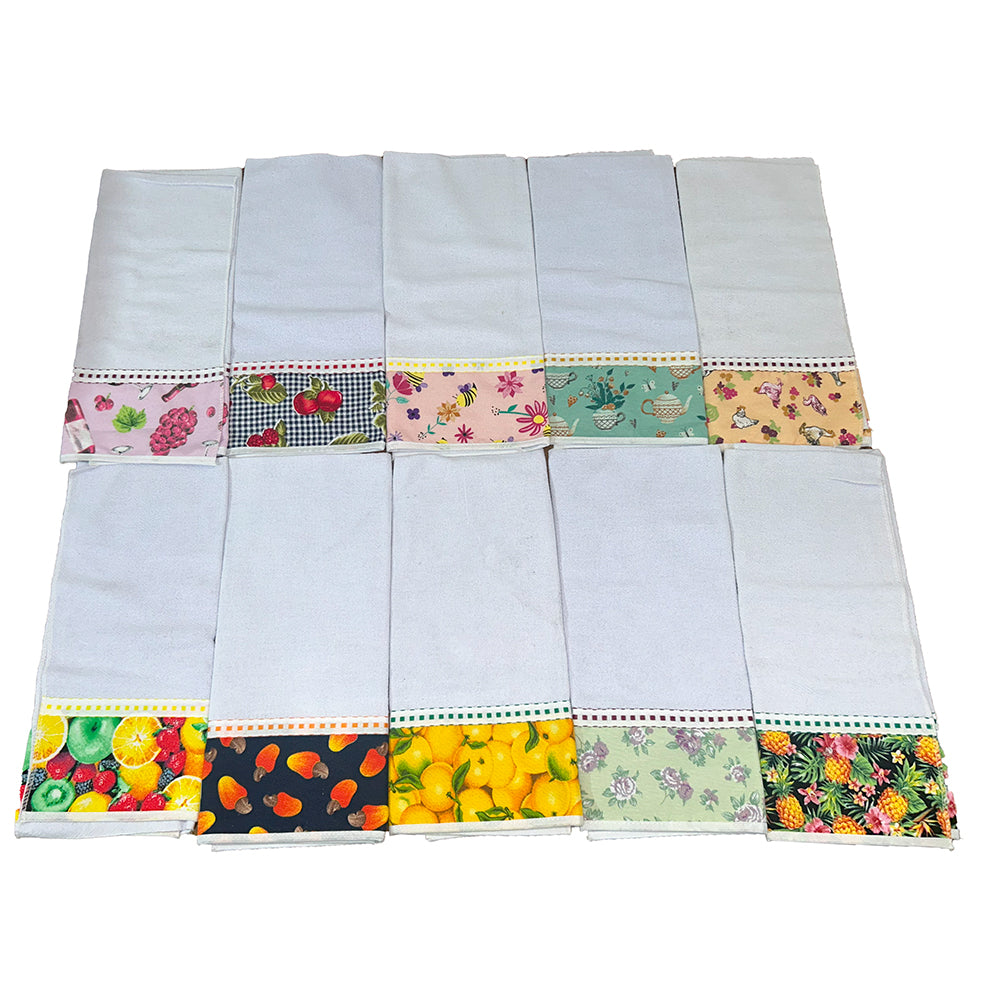 🧽 Pano de Prato Luma Algodão Absorvente - Vários Kits